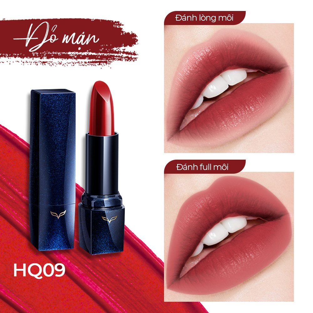 Taiwan Cosmetics Son Thỏi Fox Definitely Lipstick 4G - Hq09 - Đỏ Mận Deep In Love