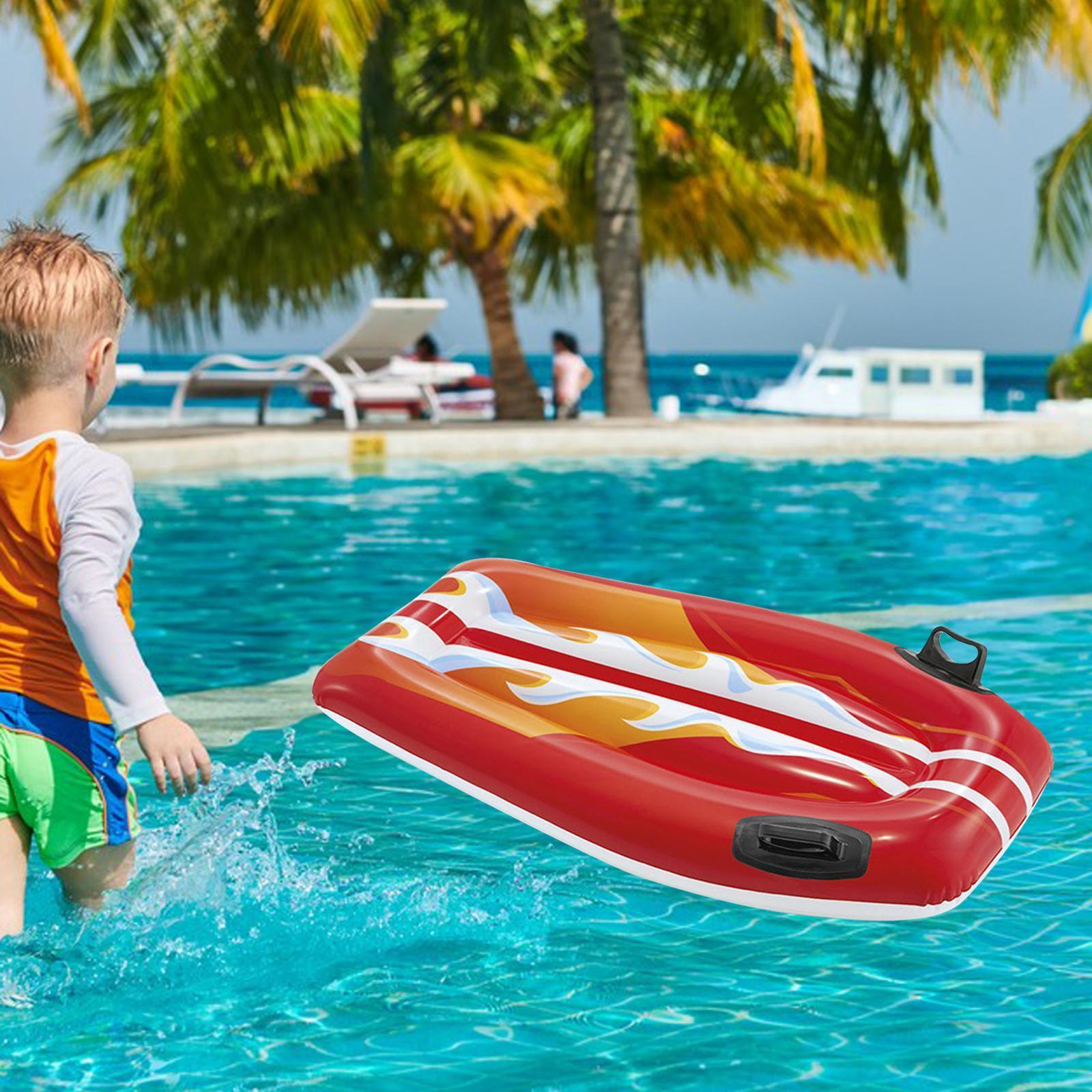 Inflatable Surfboard with Handle, Summer Float Boards, Beach Inflatable Boards, Surfing Board for Swimming Surfing