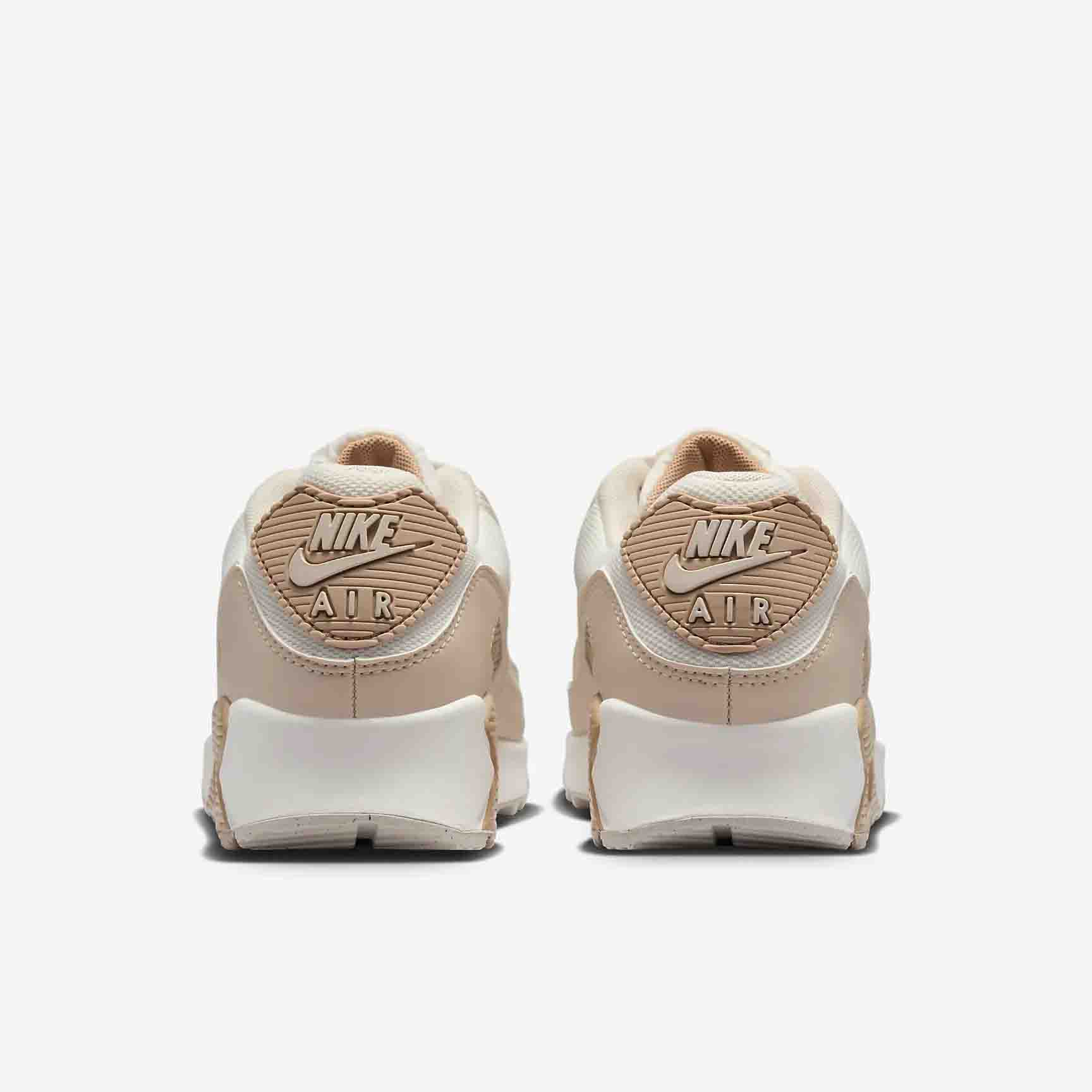 Giày thời trang Nữ NIKE WMNS AIR MAX 90 - PHANTOM/SAIL-SANDDRIFT-LT OREWOOD BRN - 8 US