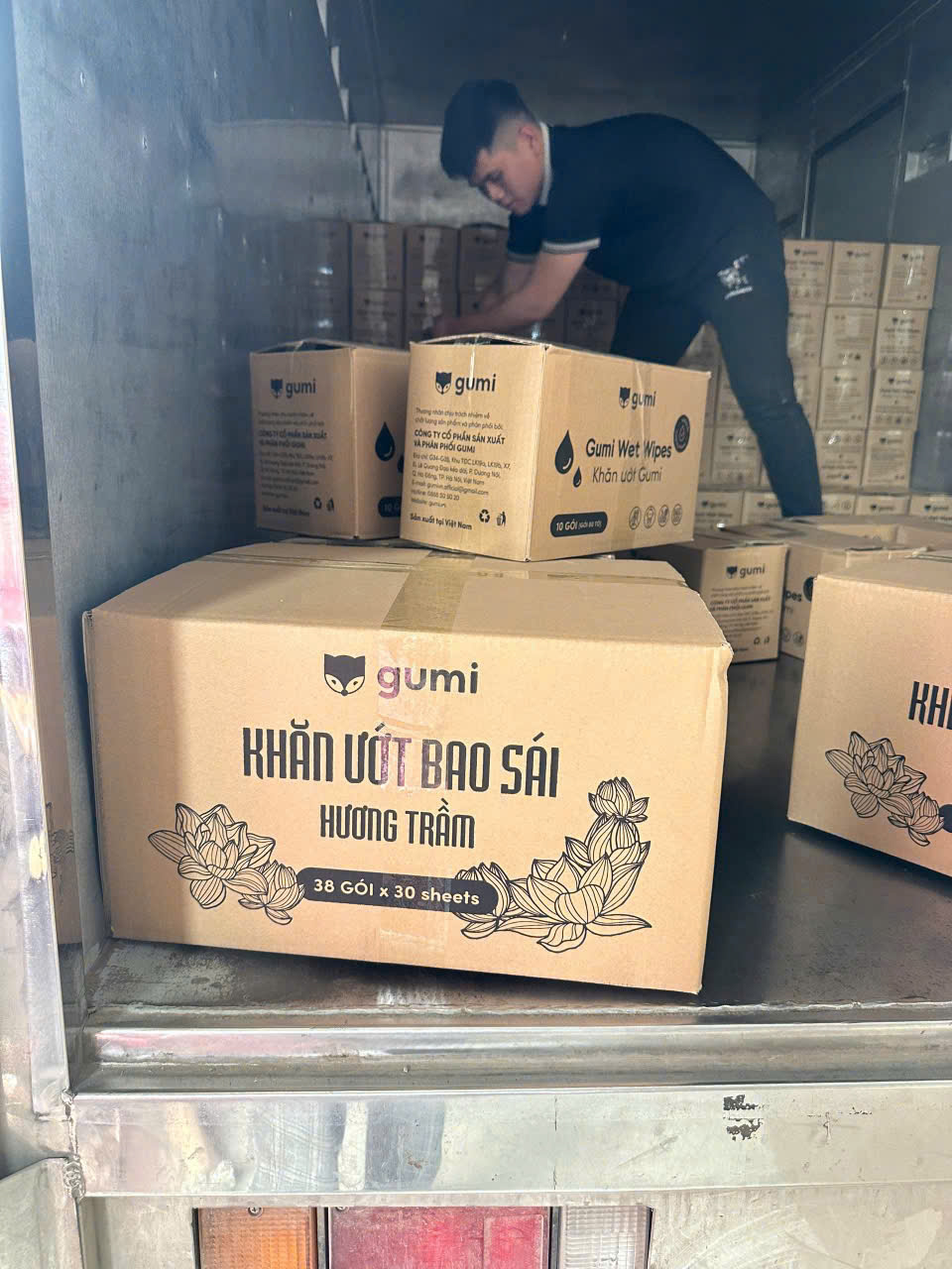 Khăn Ướt Lau Bàn Thờ Gumi - Khăn Ướt Bao Sái Hương Tràm, Kháng Khuẩn, Sạch Sẽ Tâm Linh - HÀNG CHÍNH HÃNG MINIIN