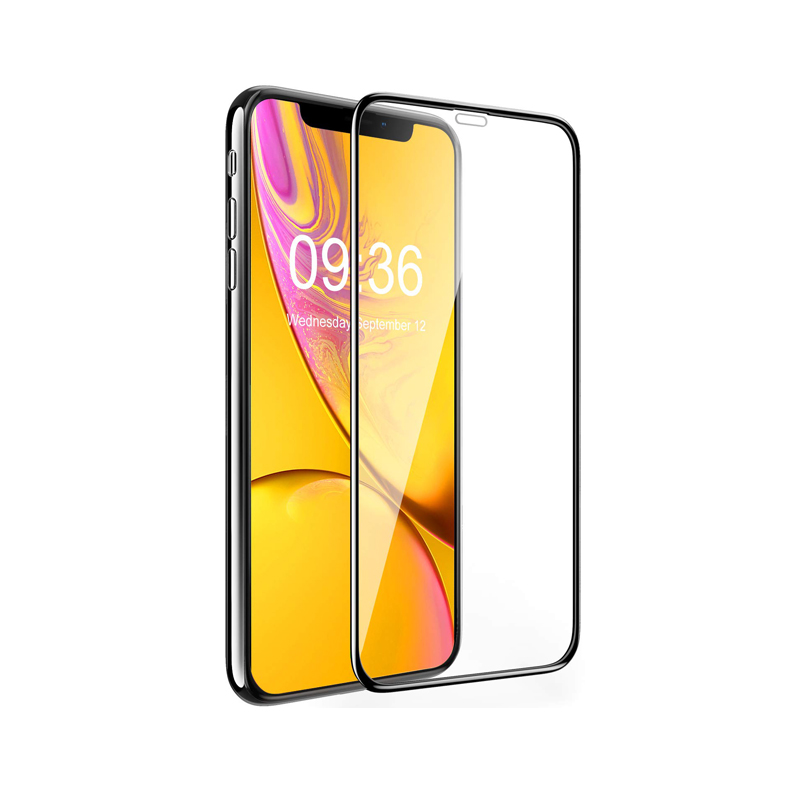 Dán cường lực iPhone Xr Full 3D MIPOW KING BULL - Hàng chính hãng