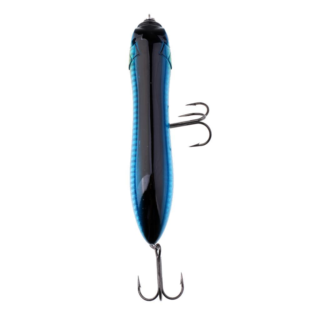 Fishing Lure Floating Lifelike Swimbait Artificial Bait Crankbait Hard Bait with 2 Treble Hooks for Bass Perch Trout 13cm/5inch