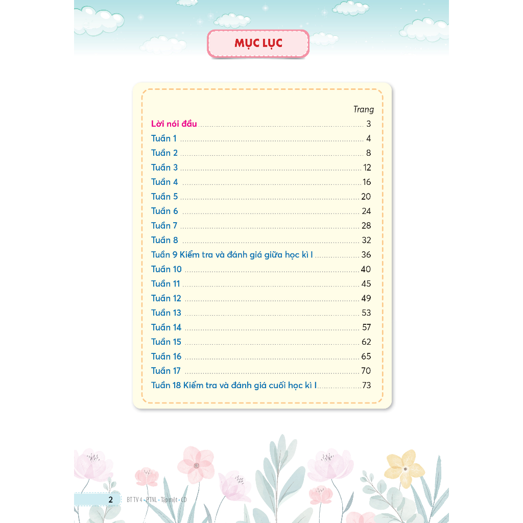 Sách - Bài tập Tiếng Việt 4 Tập 1 Phát triển năng lực