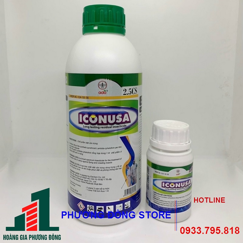 Thuốc diệt muỗi Icon USA 2.5CS _ chai 100ml