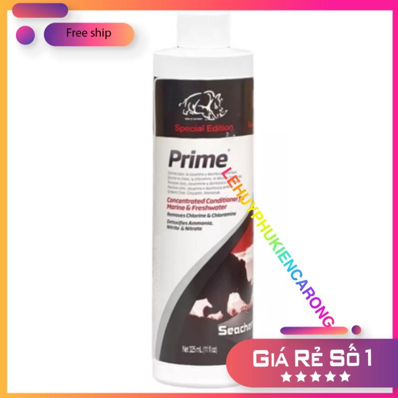 Seachem Prime Chai 325ml Dung Dịch Khử Nước TOÀN DIỆN Cho Bể Cá Cảnh