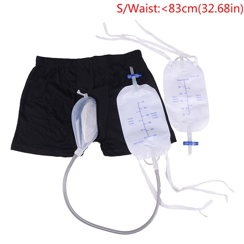 3 Kích Thước Nước Tiểu Túi Có Thể Tái Sử Dụng BồN TiểU Nam Túi Ốp Nước Tiểu Phễu PEE Giá Đỡ Thu Với Ống Thông Cho Lão
