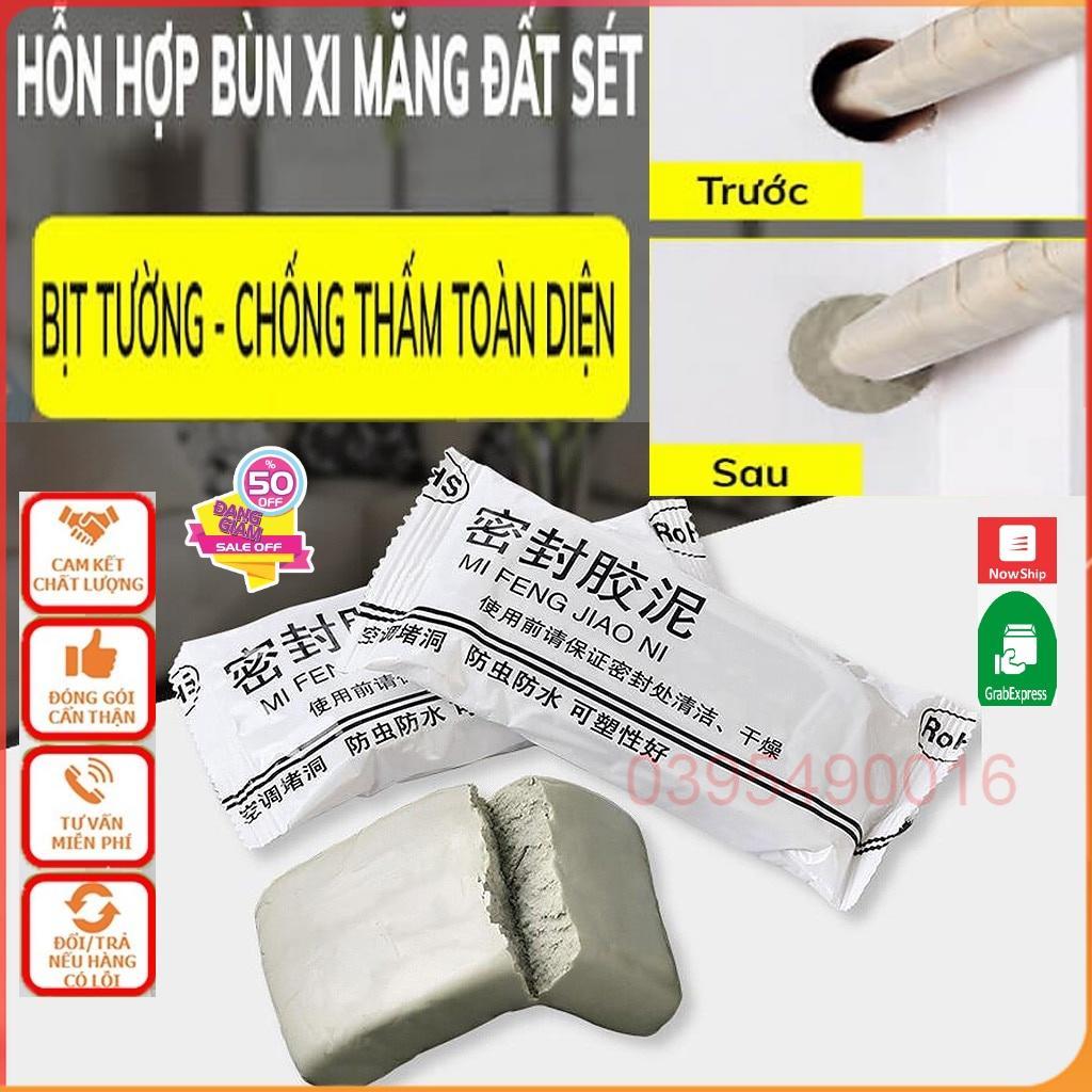 Keo đất sét bịt kín lỗ tường sửa chữa vết nứt ống nối máy lạnh chống thấm nước