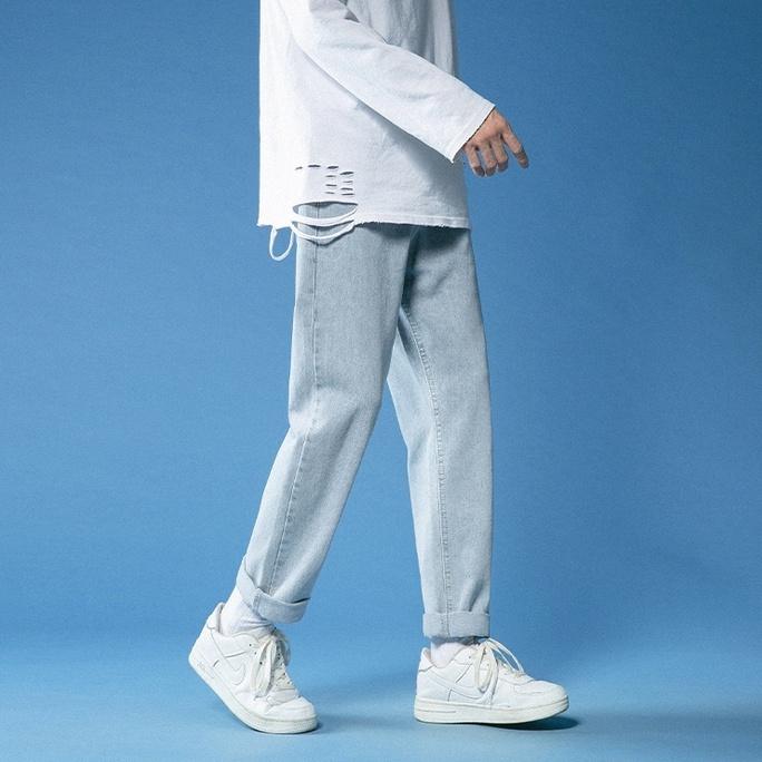 Quần Jean Baggy Nam Dáng Suông Rộng TR03- phong cách hàn quốc - Patadoshop HOTTREND 2022