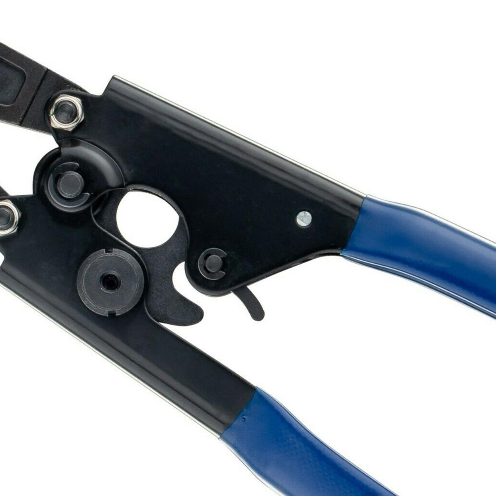 PEX Cinch Crimp Crimper Crimping Tool for Hose Clamps Sizes from 3/8'' to 1''