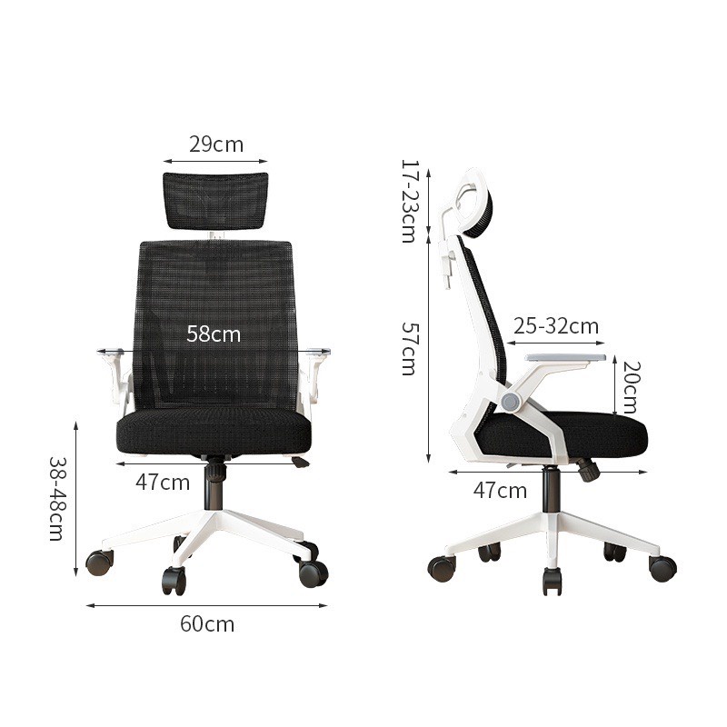 Ghế Xoay Văn Phòng TANNI Premium 01, Ghế Làm Việc Công Thái Học Cao Cấp