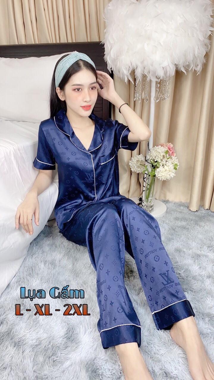 Pijama Lụa Gấm Cao Cấp Đủ Size