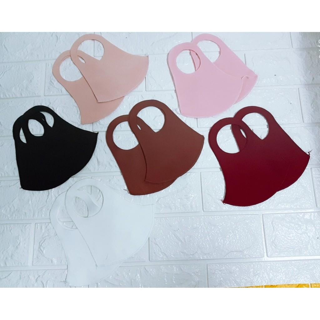 Combo 5 cái khau trang cho nam và cho nữ