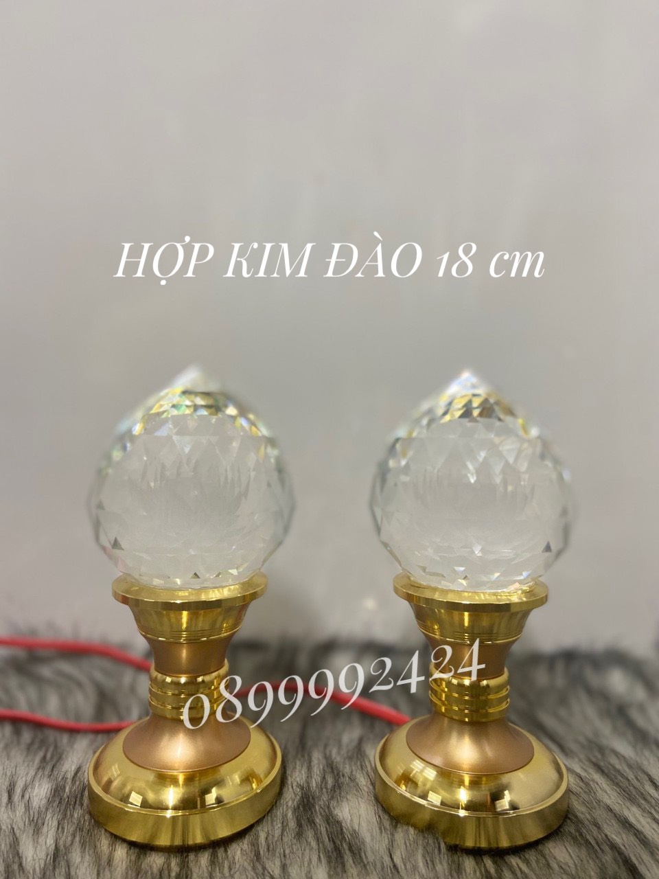 ĐÈN THỜ PHA LÊ CAO CẤP ĐÀO 18CM , 22CM , 27CM , 33CM