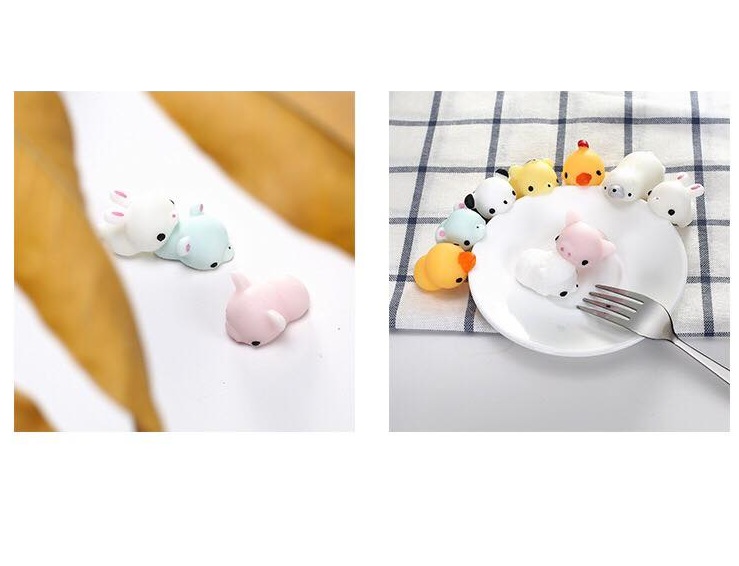 Combo từ 5 CON TRỞ LÊN Squishy Mochi mềm dẻo hình thú đáng yêu