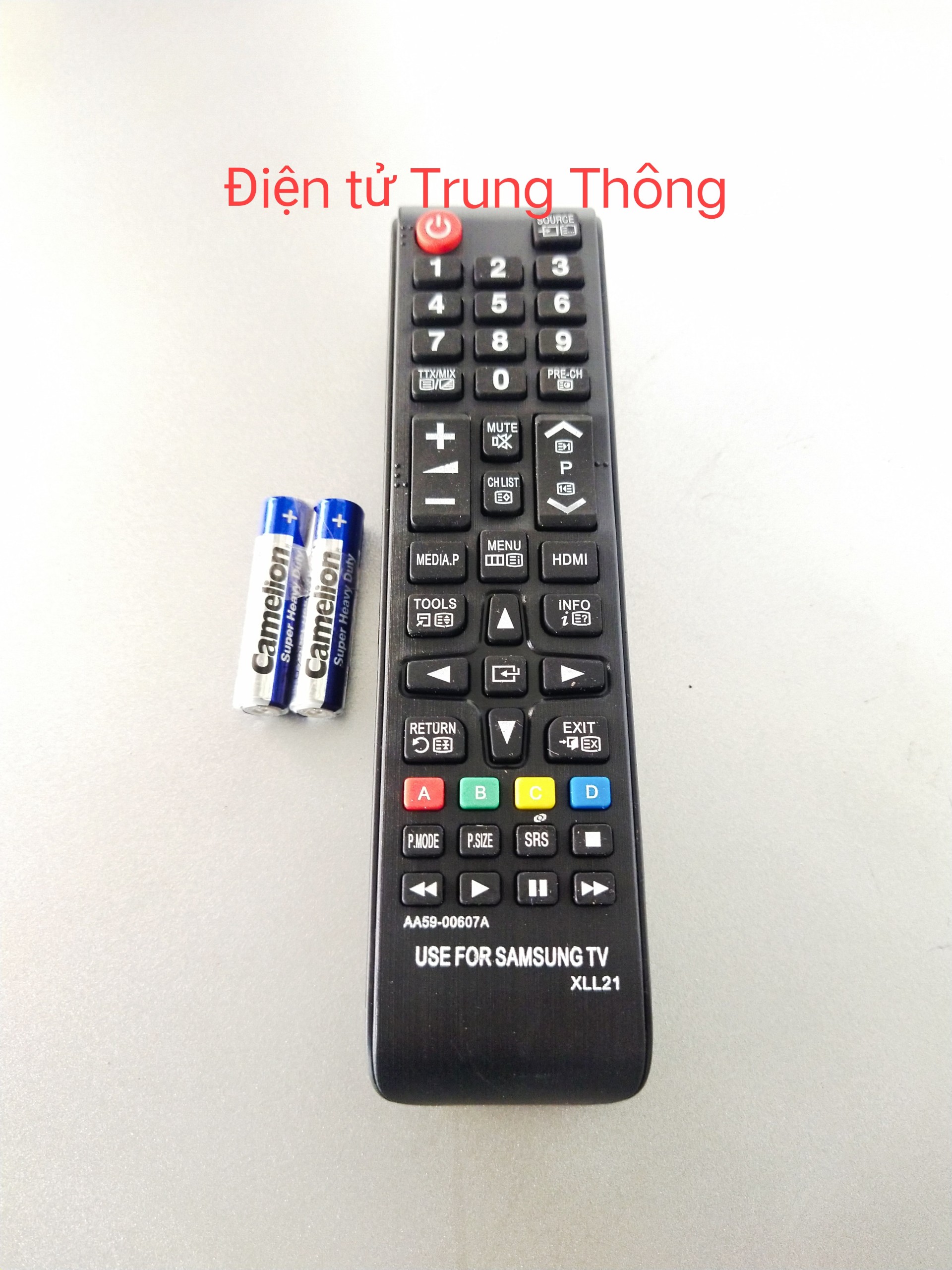 REMOTE ĐIỀU KHIỂN DÙNG CHO TIVI SAMSUNG AA 59-00607A ( KÈM PIN AAA)