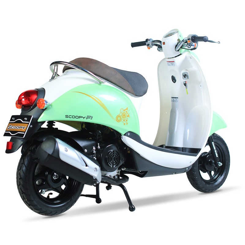 Xe ga 50cc Scoopy màu xanh lá cây nhạt