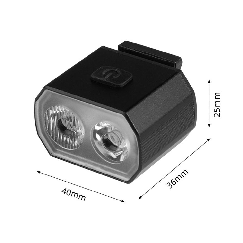 USB Rechargeable Bicycle Front Light and Rear Light Set Bike Warning Red Light Bike Tail Light Bike Front Lamp Waterproof Safety Night Cycling Accessories Kit