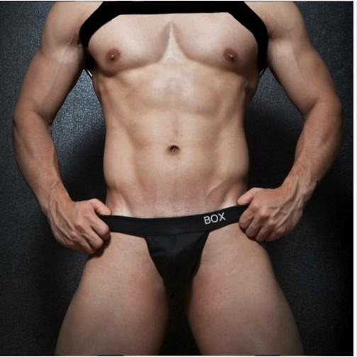 Quần Lót Dây Nam Nâng Mông BOX - Jockstrap BOX Thời Trang (Che Tên Khi Giao Hàng)