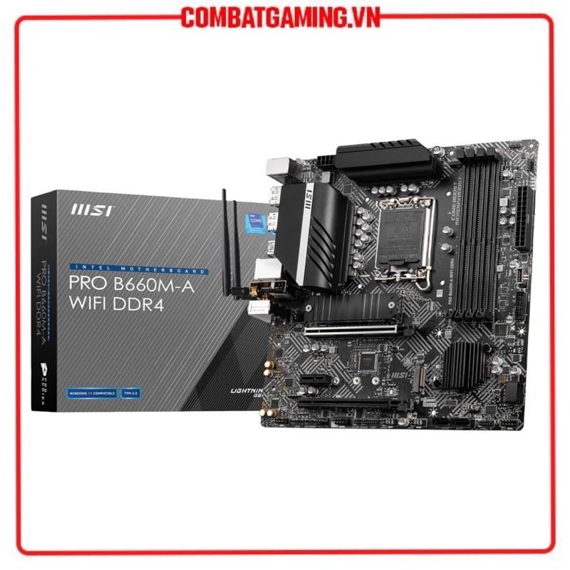 Bo Mạch Chủ MSI PRO B660M A DDR4 WIFI - Hàng Chính Hãng