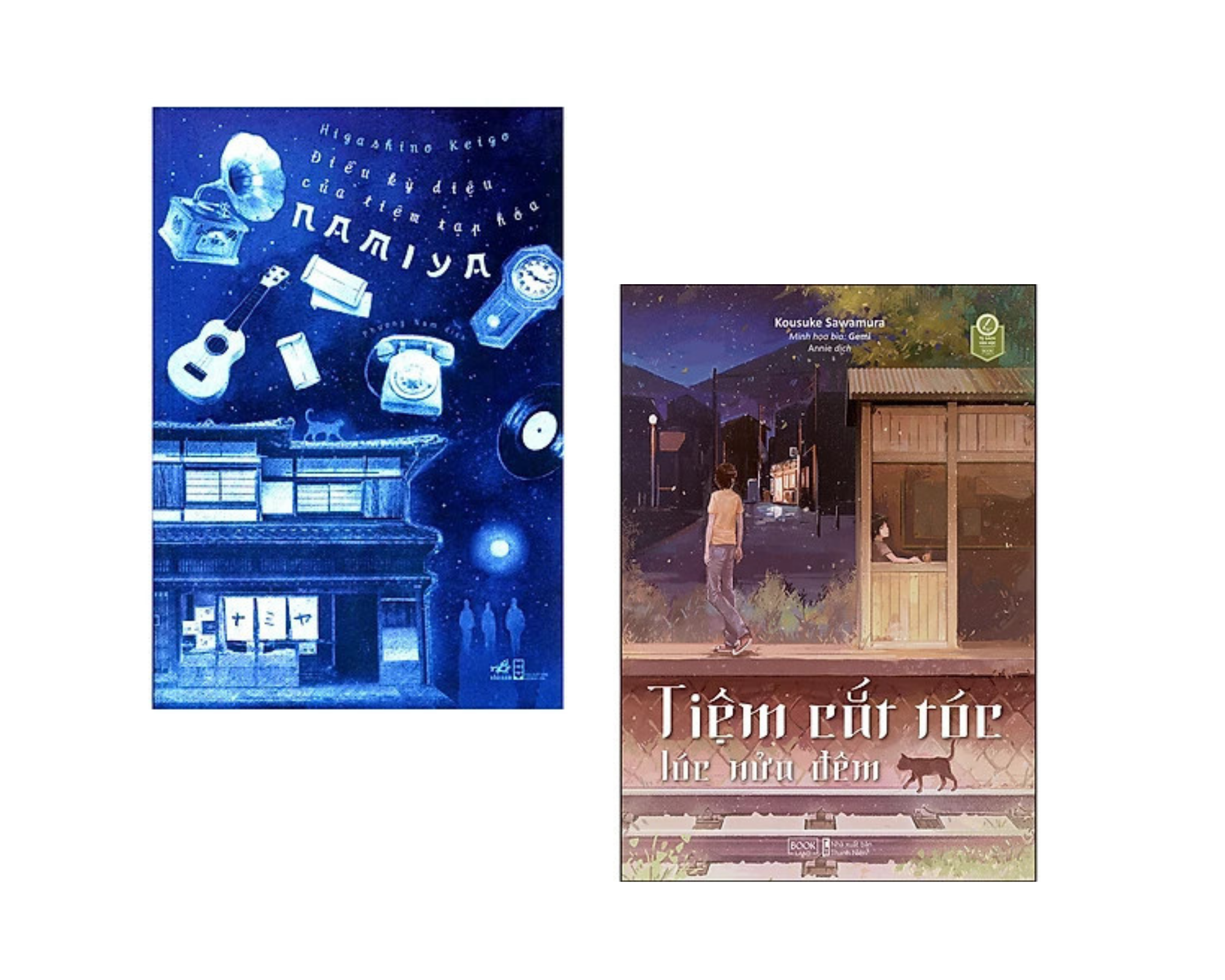 Combo 2Q: Điều Kỳ Diệu Của Tiệm Tạp Hóa NAMIYA  + Tiệm Cắt Tóc Lúc Nửa Đêm