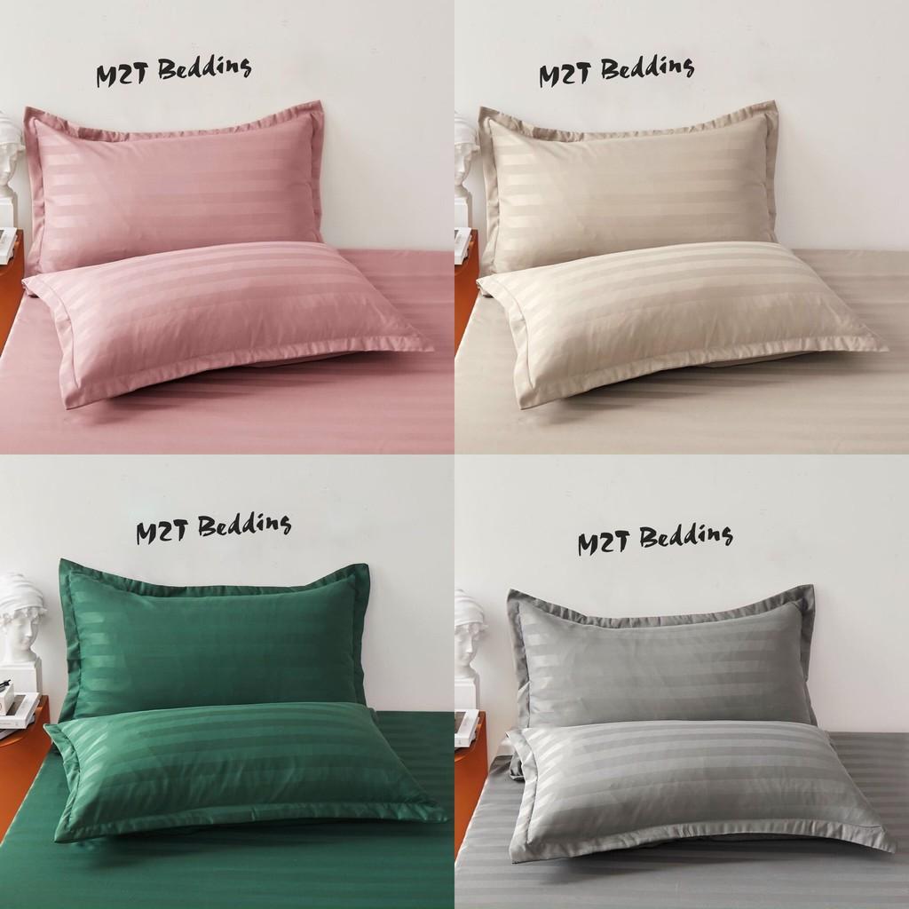 Bộ ga giường và vỏ gối Cotton 3F M2T Bedding ga gối cotton Khách Sạn, Nhà Nghỉ, Homestay chuyên dùng