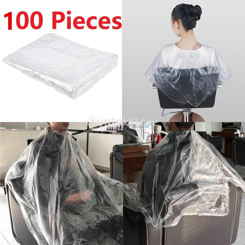 200x Large Disposable Hair Cutting Cape Salon Gown Barber Shop Capes Gowns