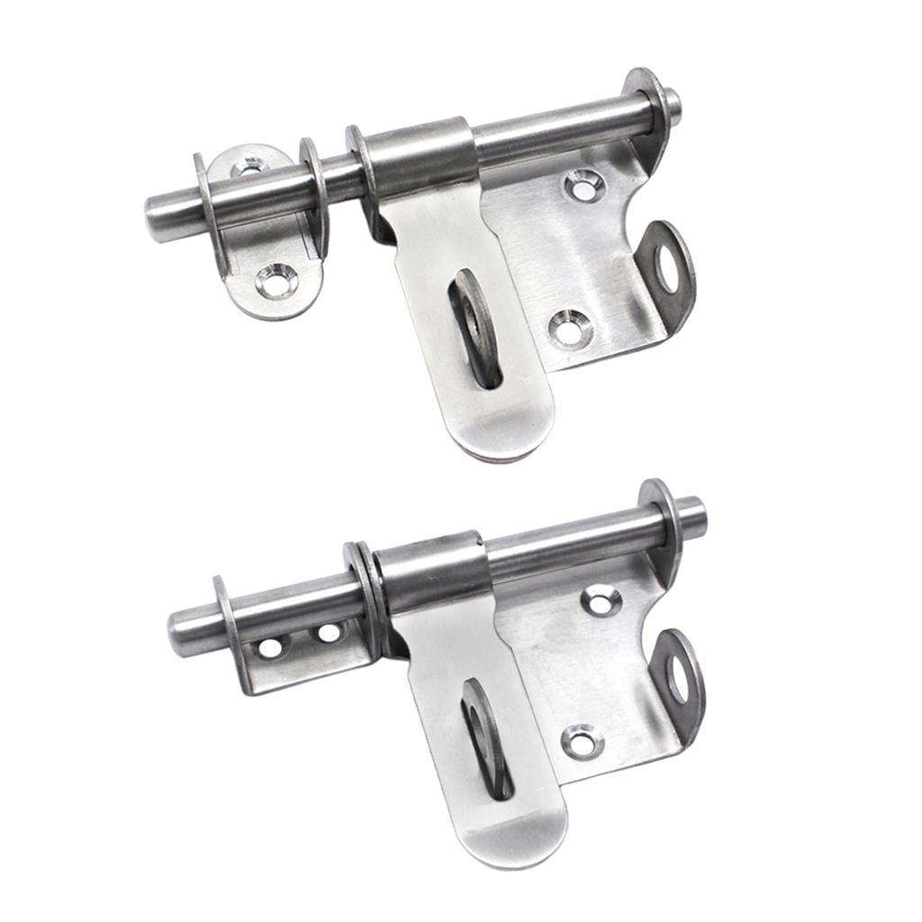 Stainless Steel Door    Sliding Lock