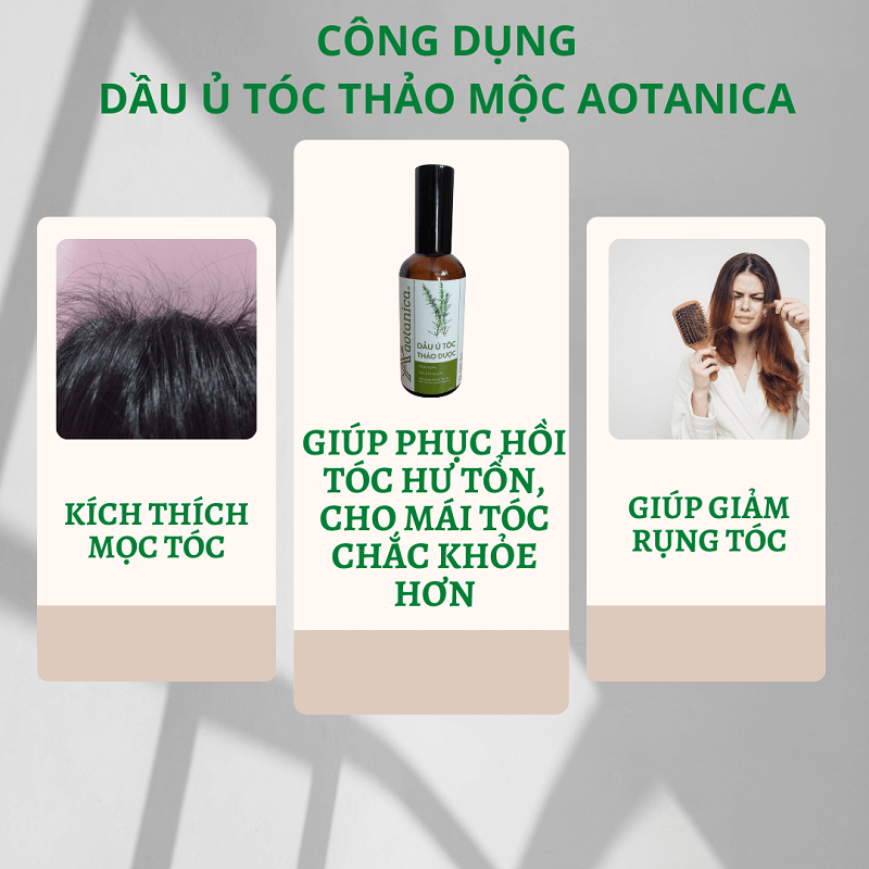 Dầu ủ tóc thảo dược Aotanica (C/100ml)