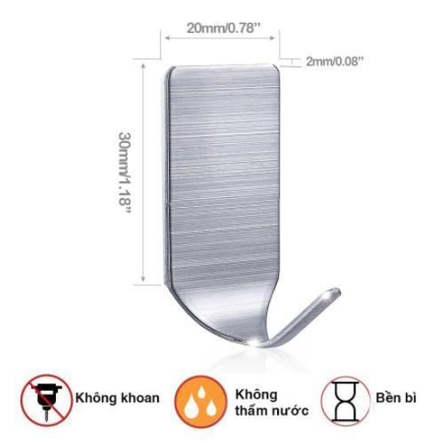 Móc Dán Tường, Móc Treo Đồ Chịu Lực Siêu Chắc, Siêu Dính