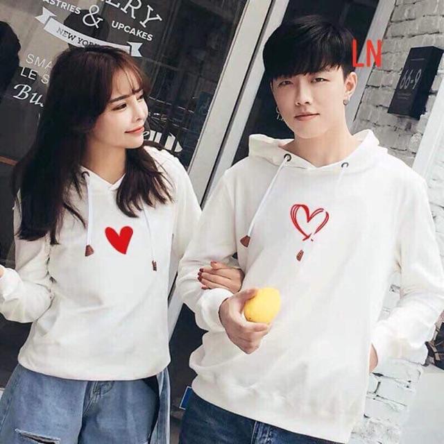 Áo Nỉ Bông Hoddie có mũ siêu cute cho nam nữ