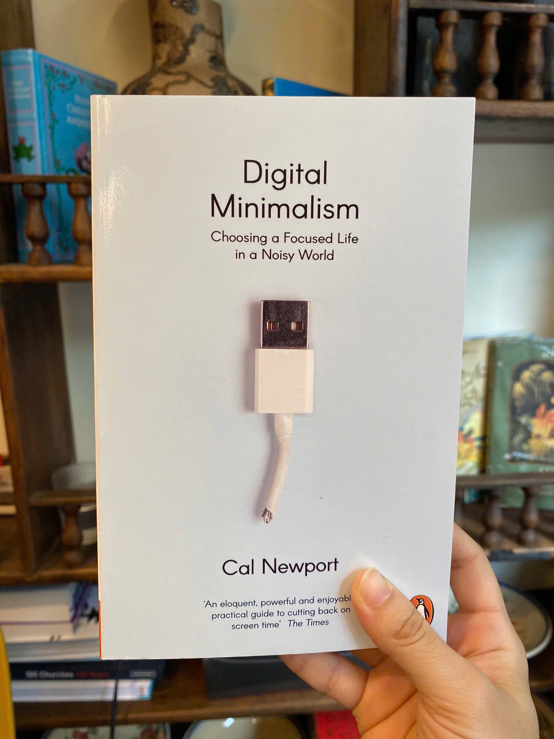 Sách - Digital Minimalism by Cal Newport - Business & Economics book in English - Sách Ngoại Văn
