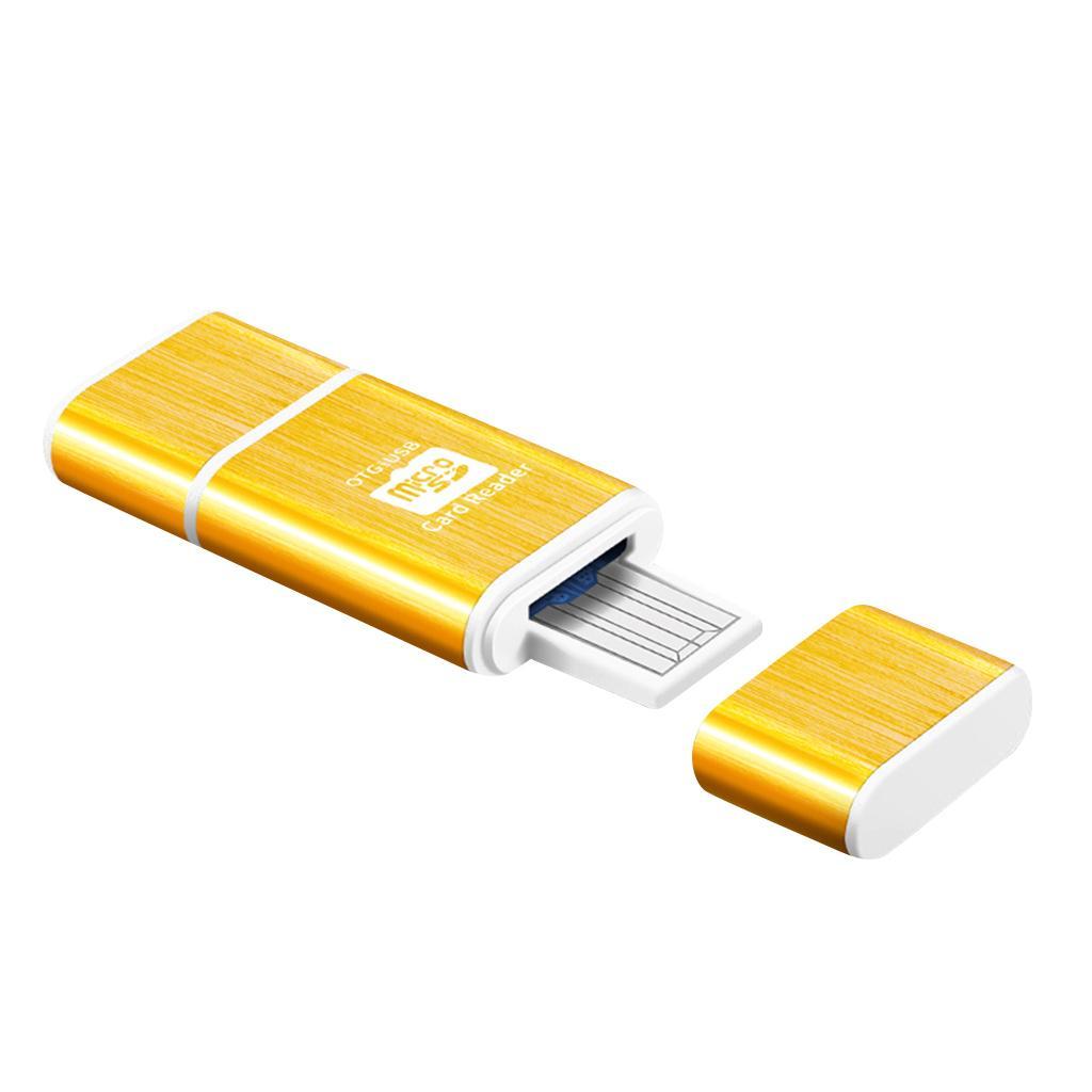 USB 2.0 Micro SD TF Flash Memory Card Reader Mini Adapter Laptop PC