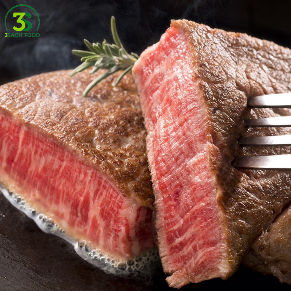 Đầu thăn ngoại bò Wagyu Nhật Bản A4  - 350gr