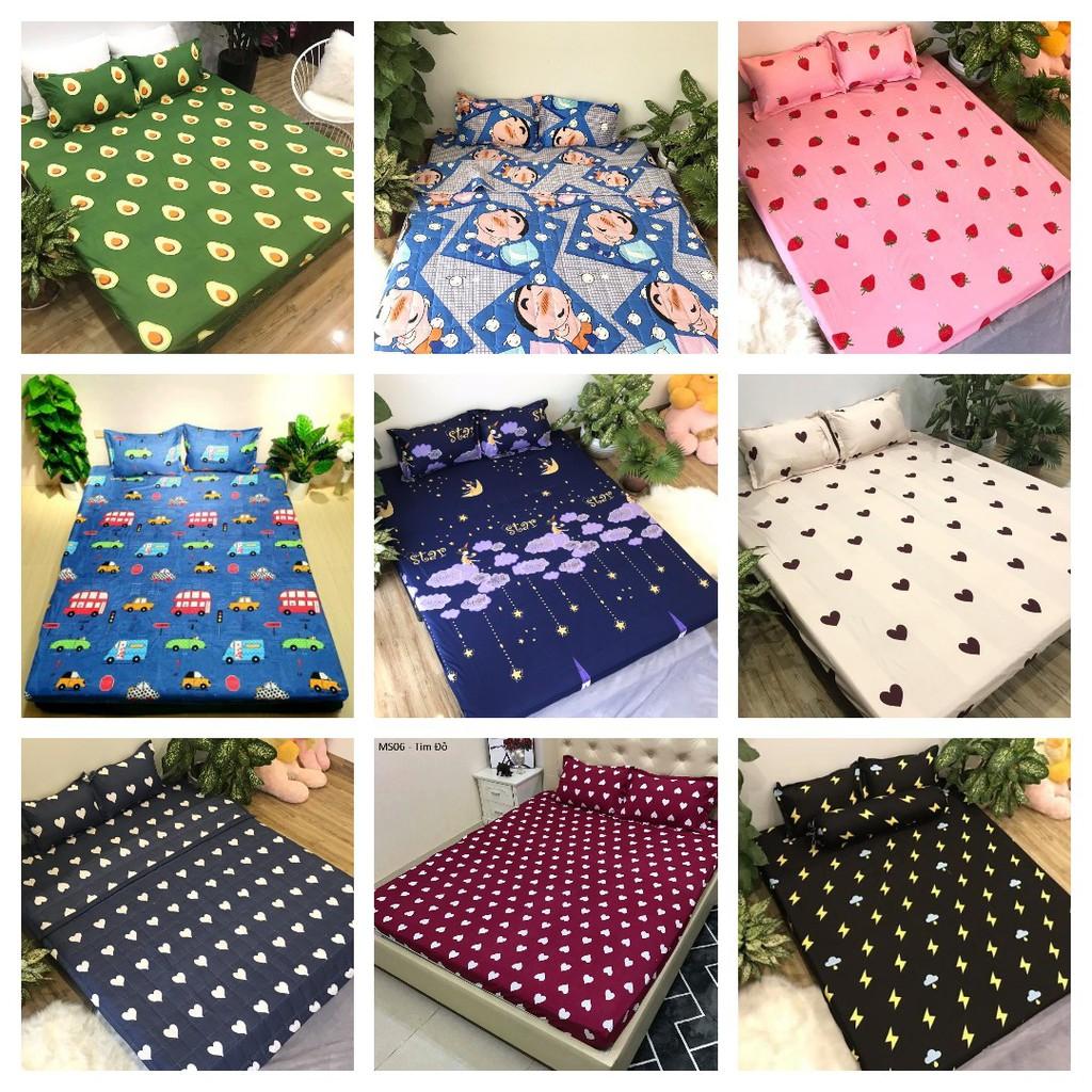 Vỏ chăn lồng ruột 1m6x2m mẫu bơ xanh thanh lý gấp