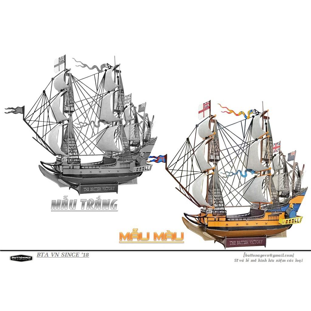 Mô Hình Lắp Ráp 3d Tàu Buồm Golden Lion