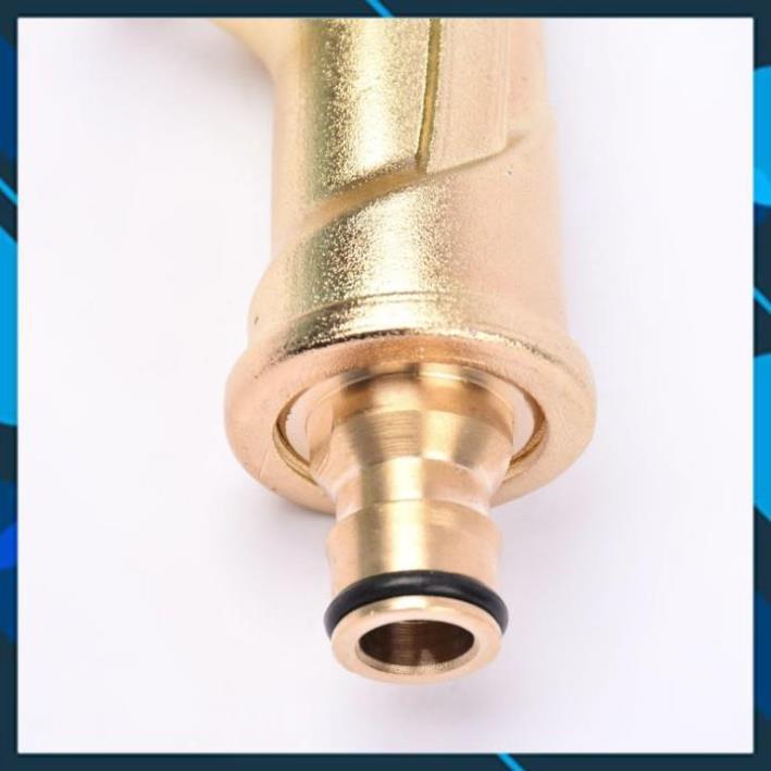 Vòi Xịt️ Bộ dây vòi xịt nước rửa xe, tưới cây , tăng áp 3 lần, loại 7m, 10m 206701-3 đầu đồng, cút đồng