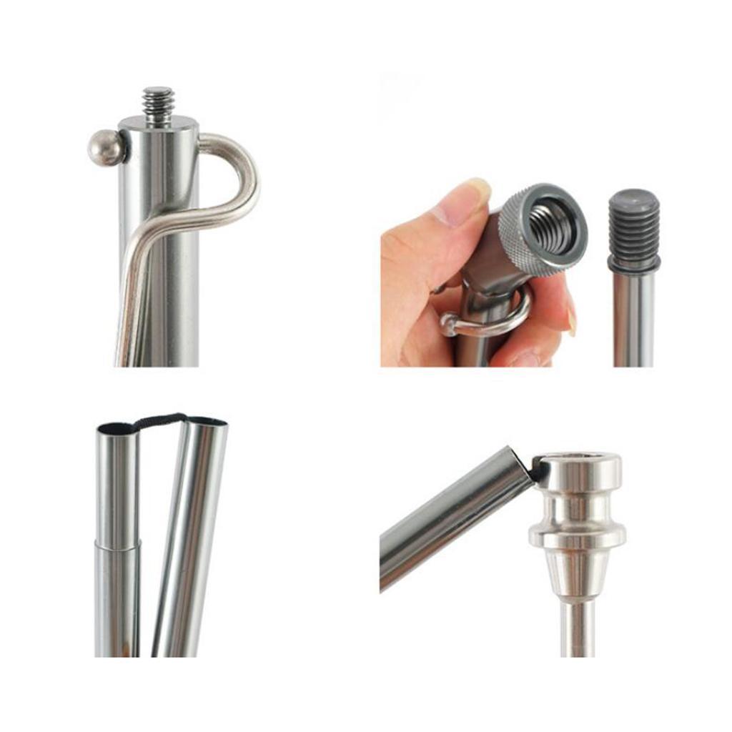 Portable Lightweight Foldable Camping Lantern Hanger for Picnic Backpacking