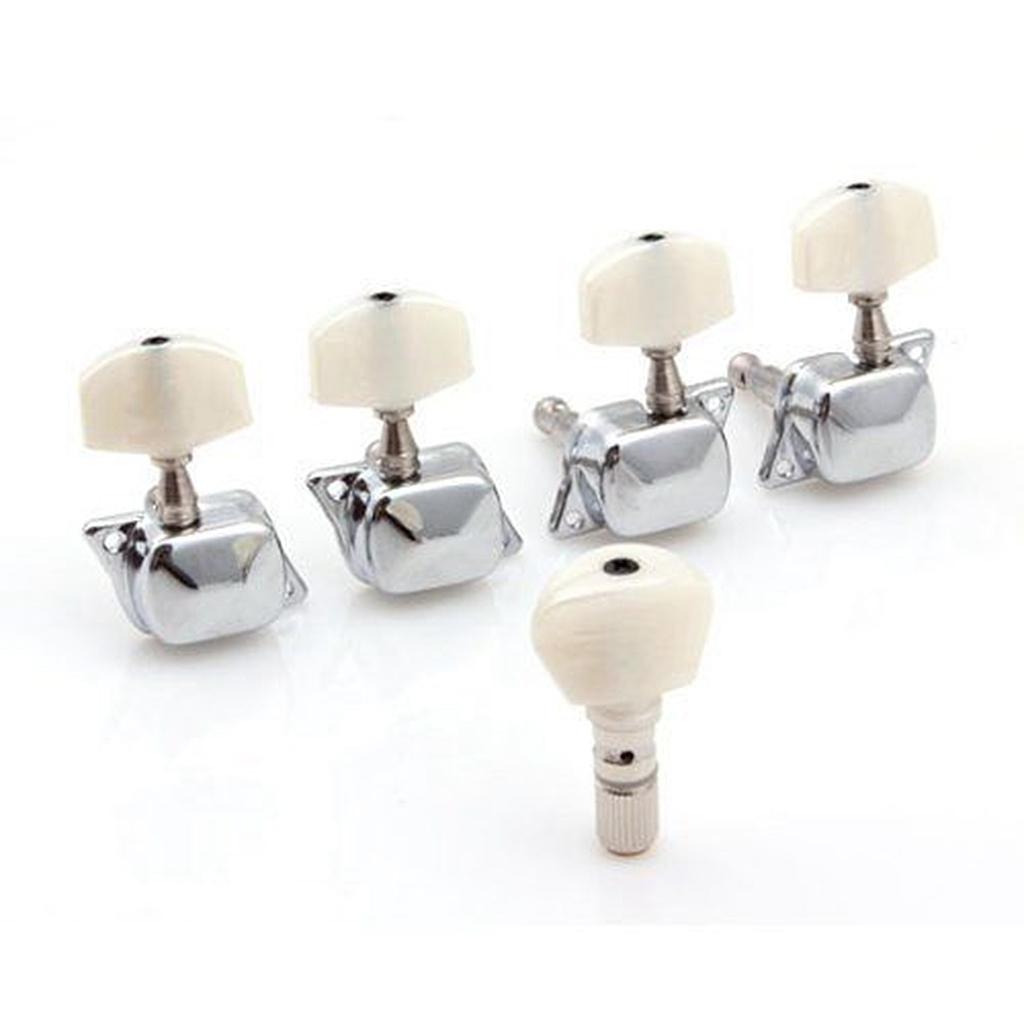 Sunnimix Bán Đóng Cửa Đàn Banjo Chỉnh Chốt Chỉnh Âm Máy Đầu Bạc