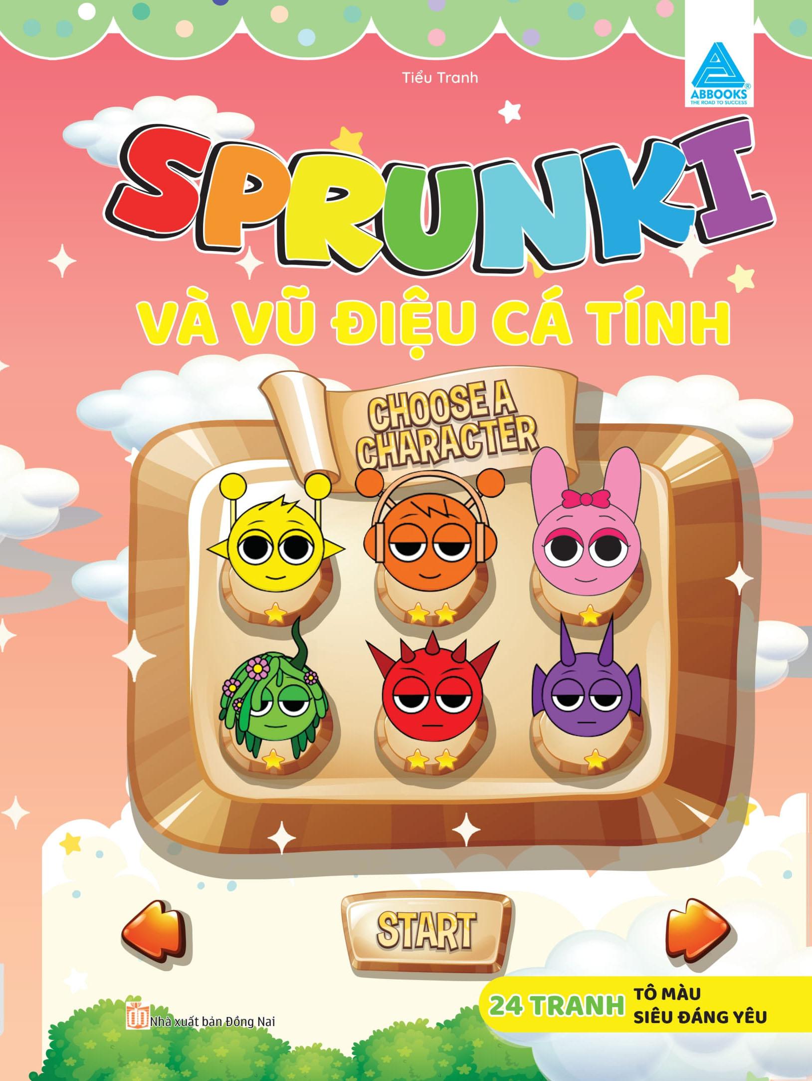Sách - Sprunki Và Vũ Điệu Cá Tính