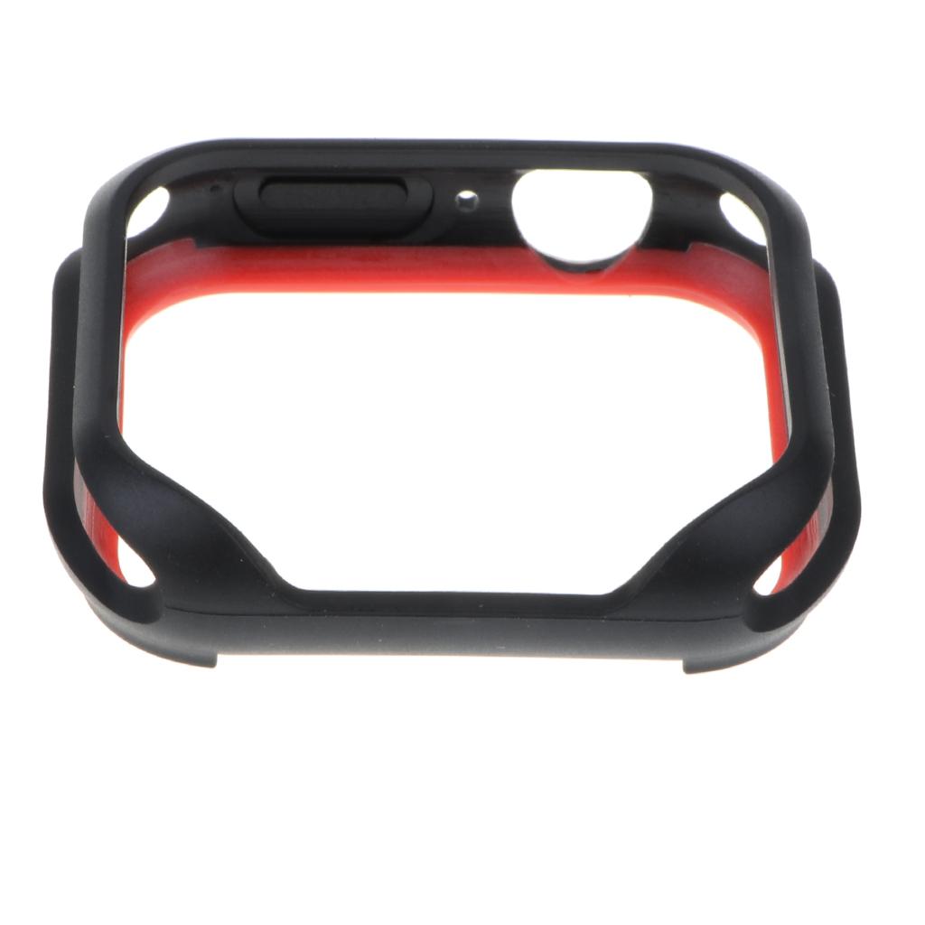 For 40mm Case Cover Protector Watch Protective Frame-Black
