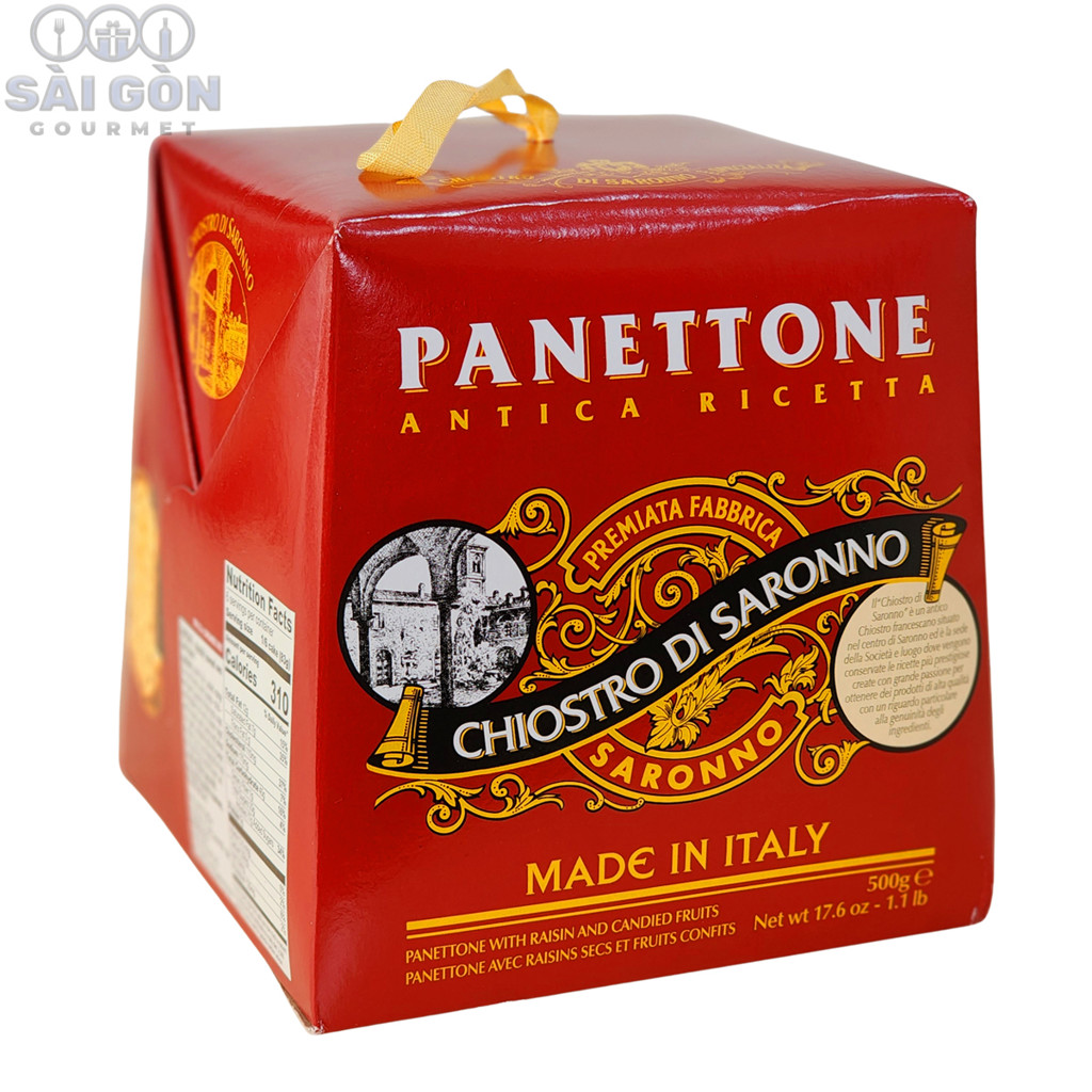 Bánh PANETTONE CHIOSTRO DI SARONNO 500g