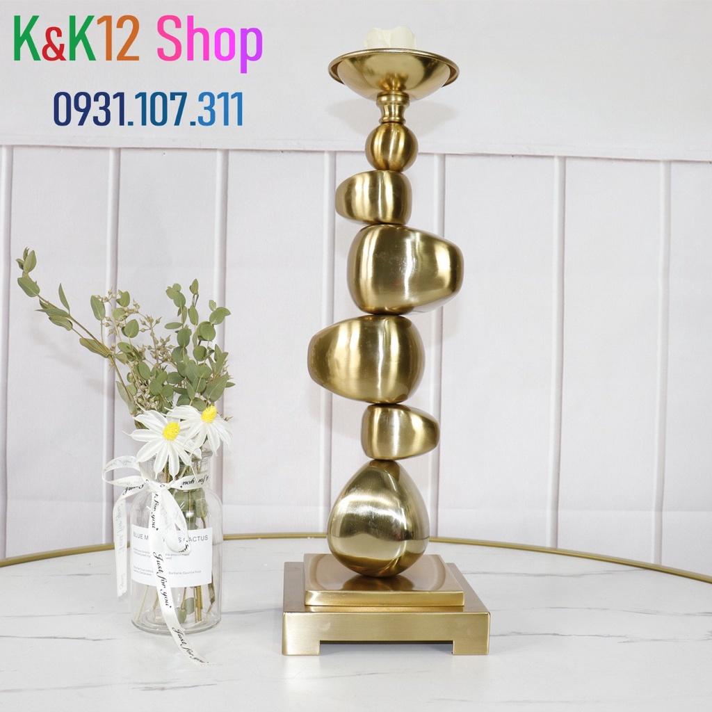 Giá đỡ nến hiện đại . Trang trí nội thất sang trọng. Mô hình sáng tạo trang trí để bàn.