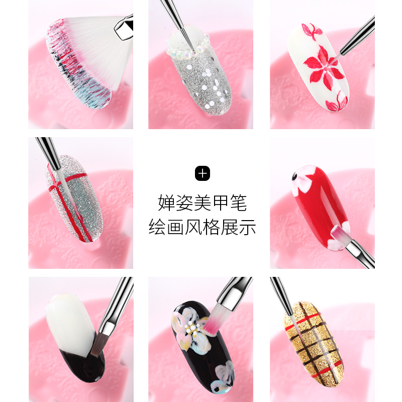 Bộ cọ đa năng làm nail 15 cây