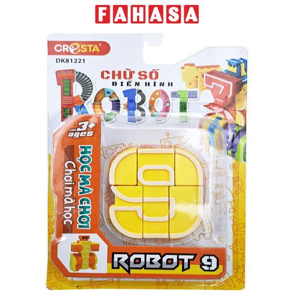 Đồ Chơi Lắp Ráp Biến Hình Robot Chữ Số 9 - Cresta DK81221