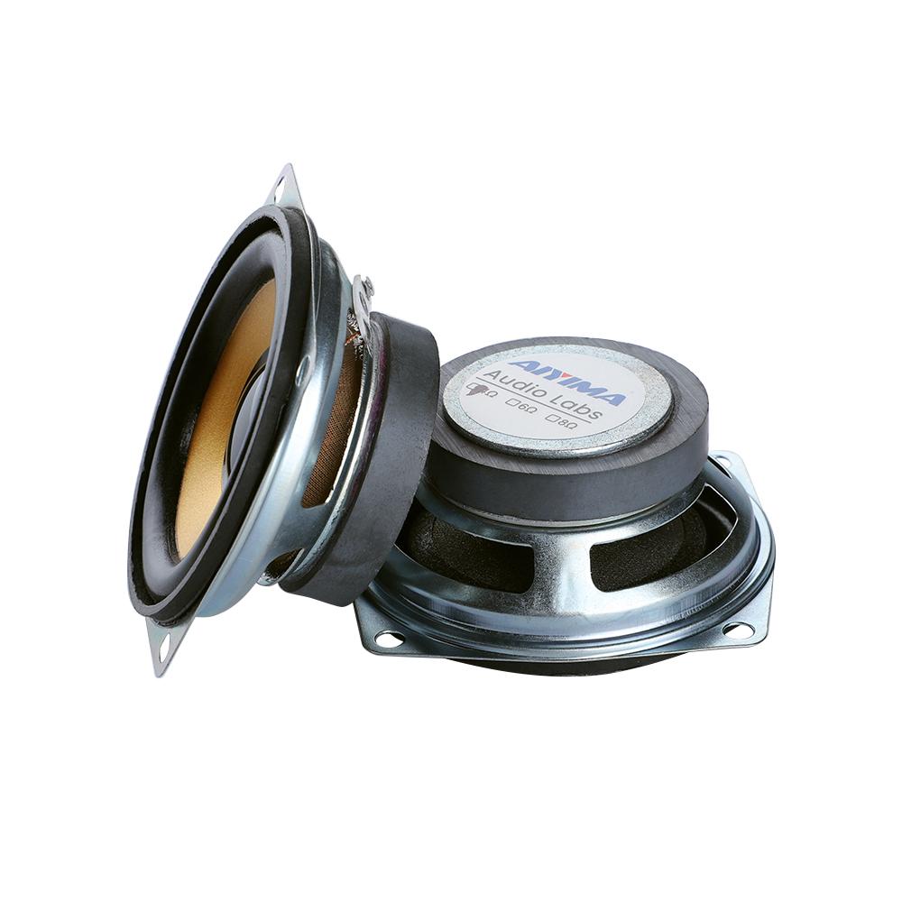 AIYIMA Audio 2.5 Inch Loa Toàn Dải Đa Phương Tiện Loa Bluetooth 4 Ohm 5W Âm Thanh Loa Âm Nhạc Hifi Rạp Hát Tại Nhà 2 Chiếc Loa Trầm Kích Thước/Kích Thước Toàn Dải: 2.5"