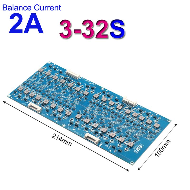 1.2-7A Active Balance Board Equalizer Li-ion LiFePo4 Balancer 18650 Bộ pin Lithium Truyền năng lượng 4S 6S 8S 10S 14S 16S Màu sắc: 16S 7A