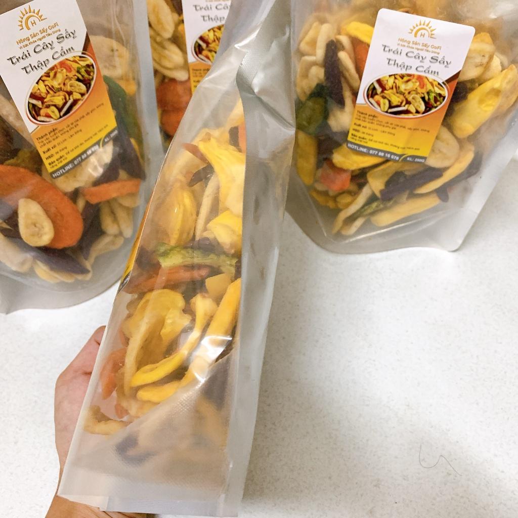 Trái cây sấy thập cẩm Di Linh_Đà Lạt hàng chuẩn loại 1  250Gram