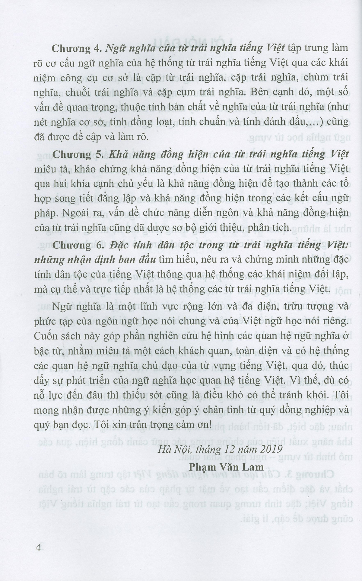 Từ Trái Nghĩa Tiếng Việt (Sách chuyên khảo)