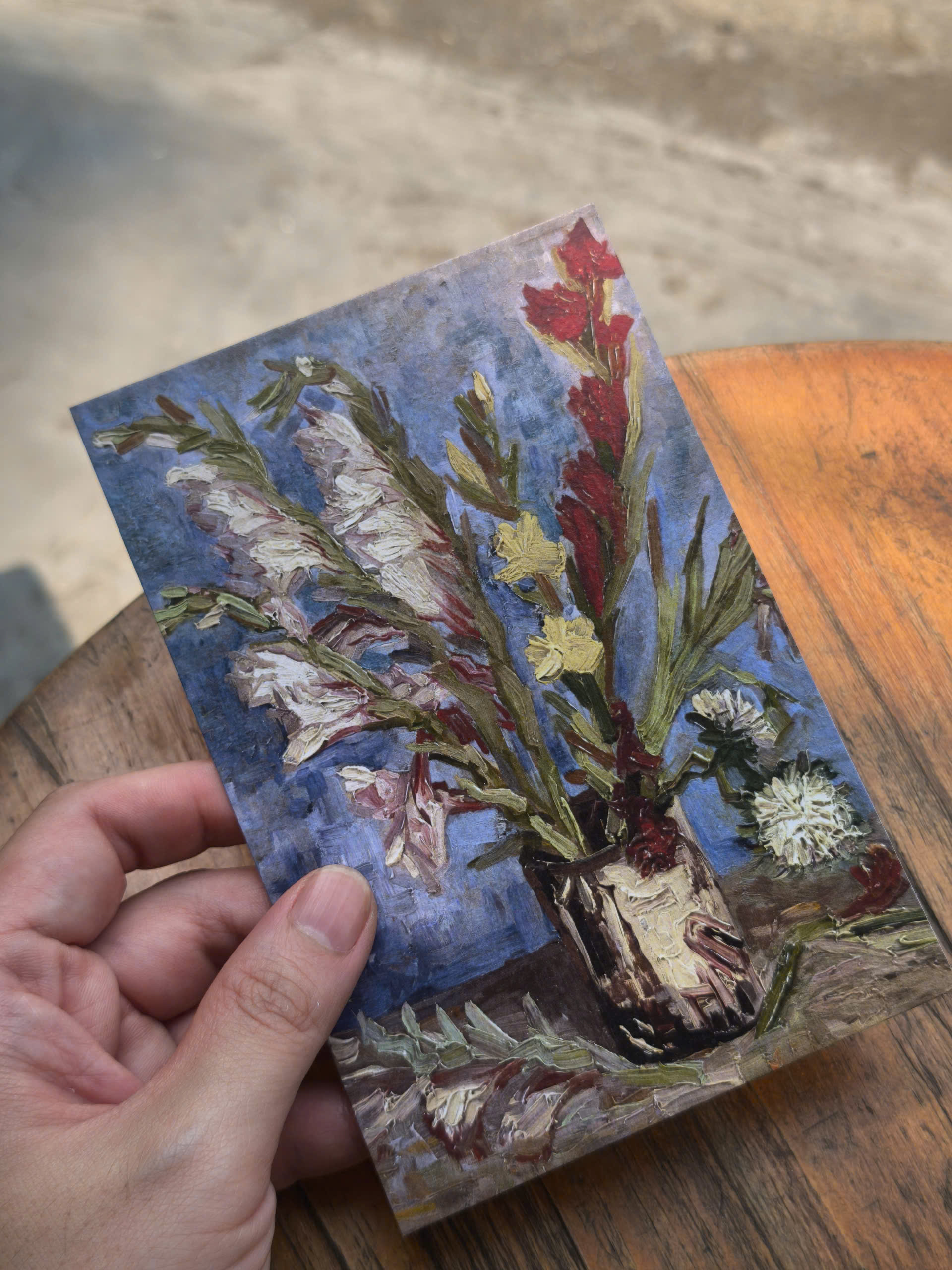 BỘ 100 POSTCARD VAN GOGH – Giấy mỹ thuật 300g cao cấp - Nho Xanh