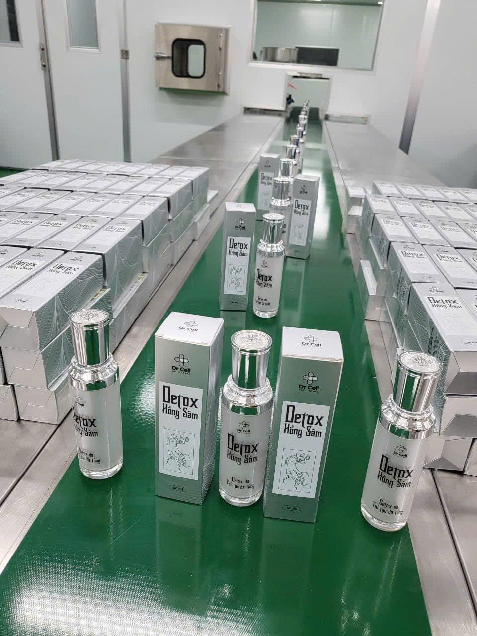 Detox Hồng Sâm Dr Cell 50ml thải độc tố da hỗ trợ giảm mụn hỗ trợ mờ thâm nám - Hàng Chính Hãng